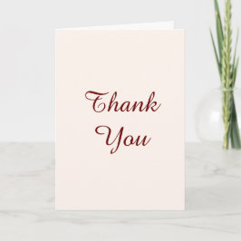 Cartão de Casamento de Agradecimento Personalizado