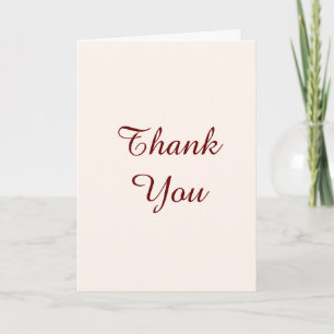 Cartão de Casamento de Agradecimento Personalizado