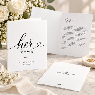 Cartão de casamento de caligrafia minimalista 'Seu