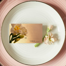 Cartão de Casamento de primavera de Daffodils Dupl