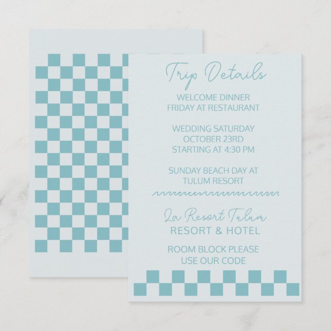 Cartão de casamento detalhado (Frente/Verso)