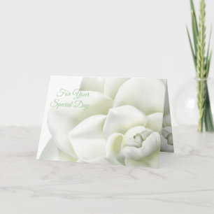 Cartão de Casamento Para o Seu Dia Especial Bênção