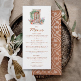 Cartão de Casamento Rustic Fiesta