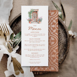 Cartão de Casamento Rustic Fiesta