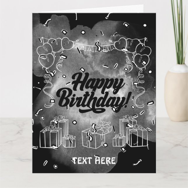 CARTÃO DE CELEBRAÇÃO DE ANIVERSÁRIO (Frente)