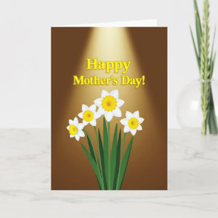Cartão de Celebração do Dia das Mães Blossom