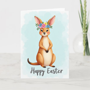 Cartão de Celebração do Marsupial Feliz