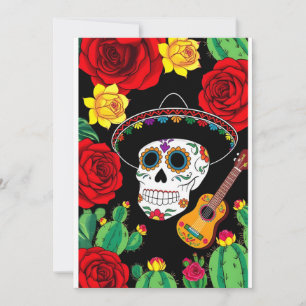Cartão de Celebração Viva México