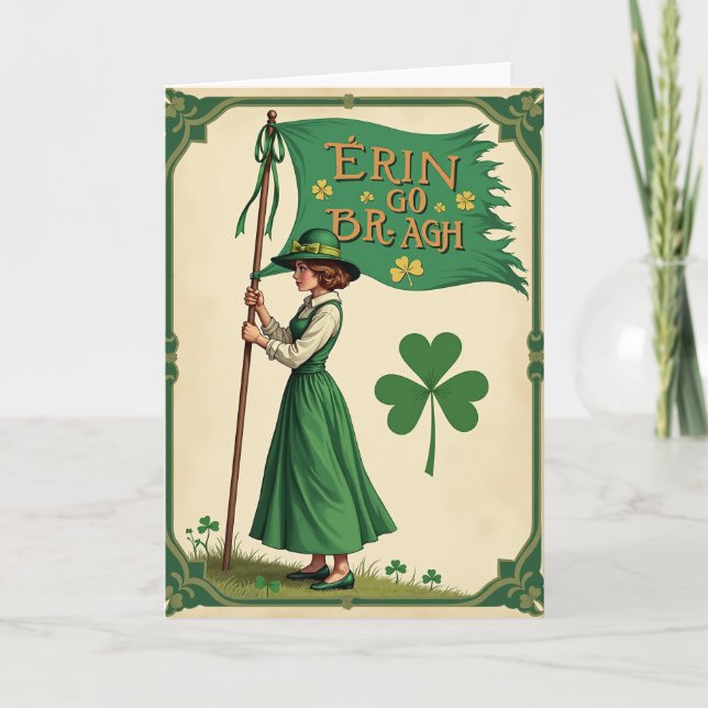 Cartão de Cena Erin Go Bragh (Frente)