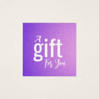 Cartão de Certificado de Presente de Salão de Bela