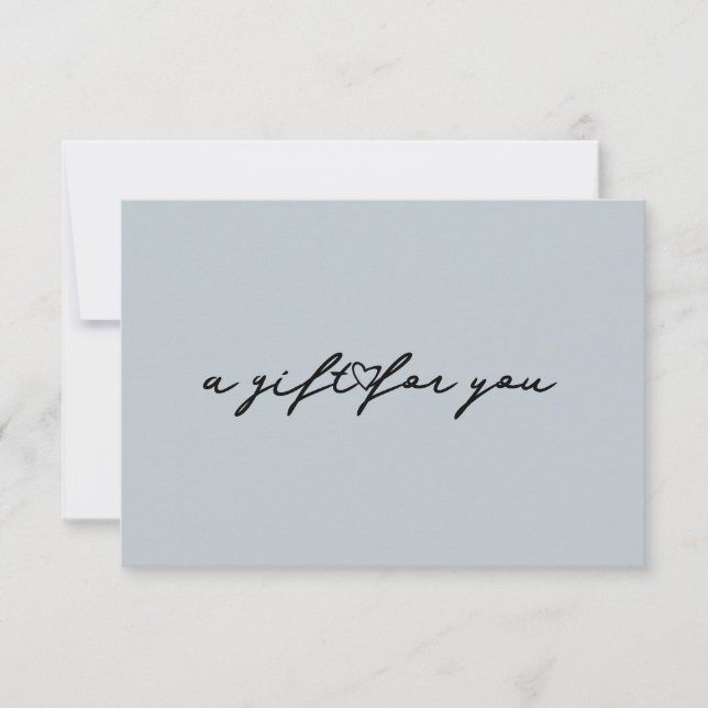 Cartão de Certificado Elegante de Bela Coração com (Frente)