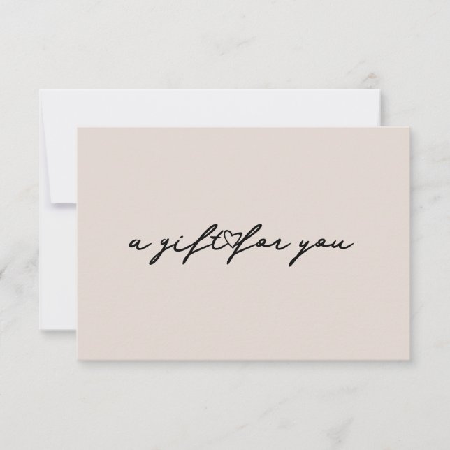 Cartão de Certificado Elegante de Beleza Cardíaca  (Frente)