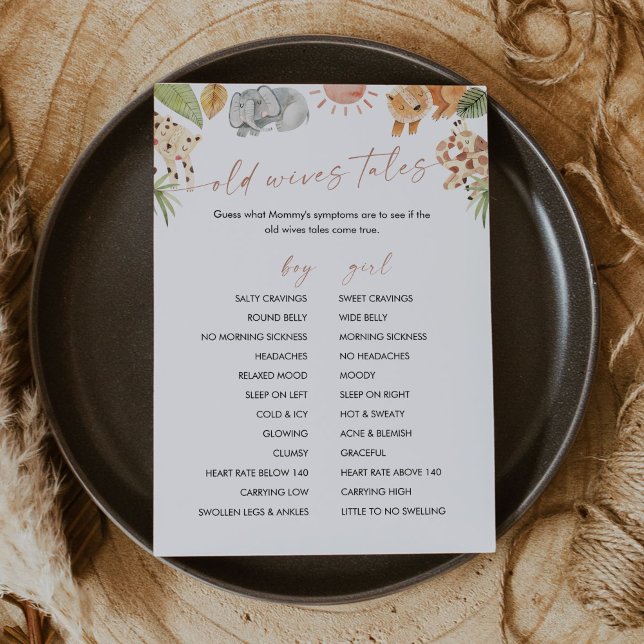 Cartão de Chá de fraldas de Esposas Velhas do SAFA (Criador carregado)