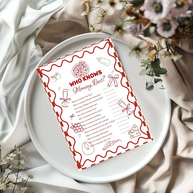 Cartão de chá de fraldas de gravidez da Pizza baby (Criador carregado)