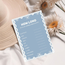 Cartão de chá de fraldas de gravidez do tema mexic