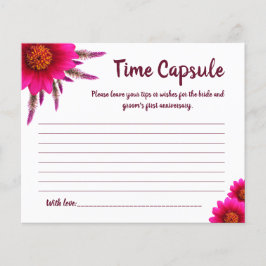 Cartão de chá de panela Aviso da cápsula para o Ca