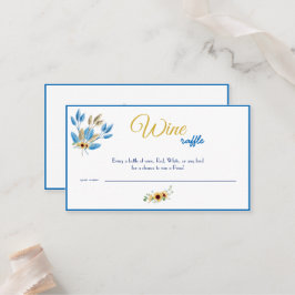 Cartão de Chá de panela de Casamento de Vinho Raff