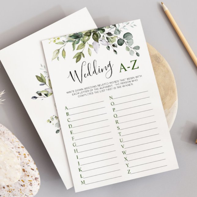 Cartão de Chá de panela Floral Elegante Eucalyptus (Criador carregado)