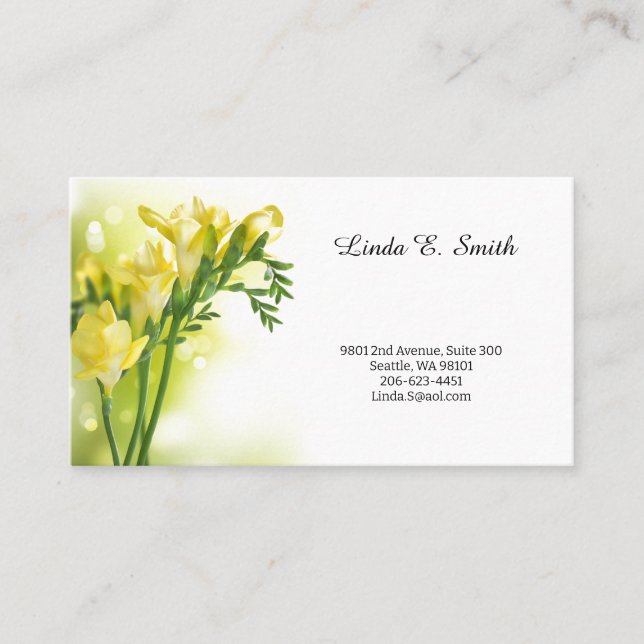 Cartão de Chamada Clássico (Frente)