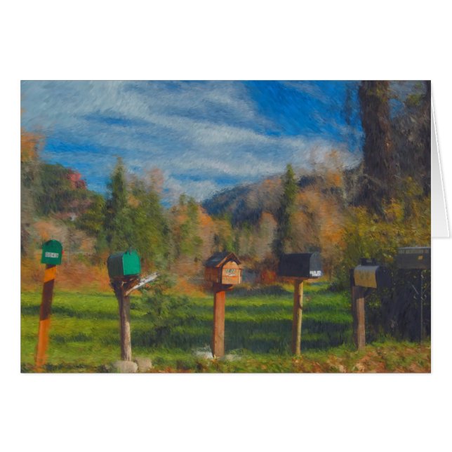 CARTÃO DE CHAMADA DO CORREIO (Frente Horizontal)