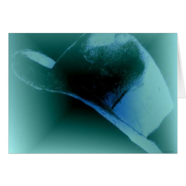 Cartão de chapéu (Frente Horizontal)