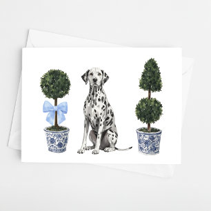 Cartão de Chinoiserie para Cachorros de Cachorro D