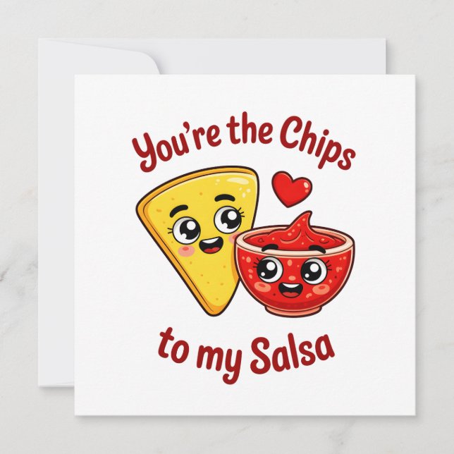 cartão de Chips e Salsa (Frente)