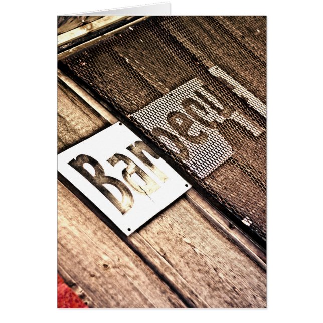 cartão de churrasco (Frente)