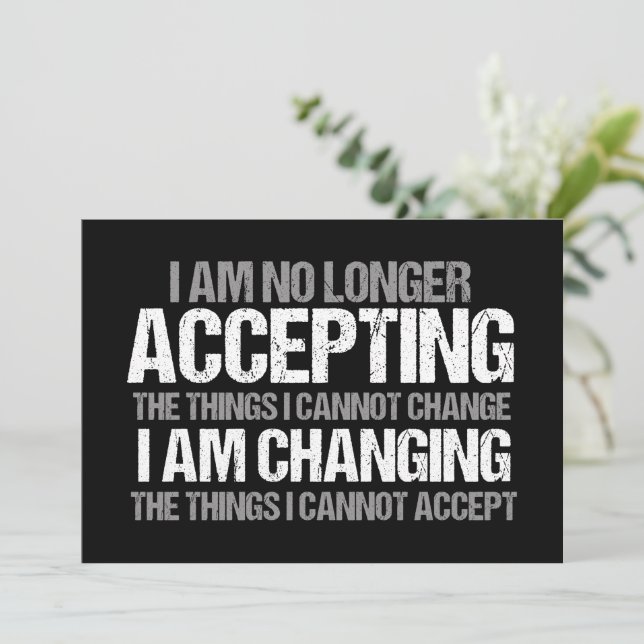 Cartão de Citação de Ativista Político Inspirador (Em pé/Frente)