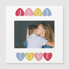 Cartão de colagem de fotos de amor personalizado p