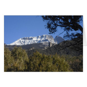 Cartão de Colorado da montanha de Crestone