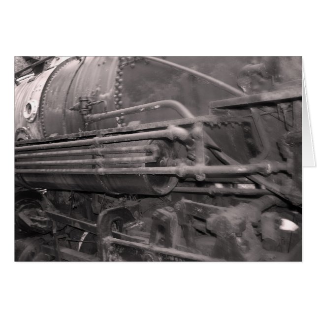 Cartão de comboio fantasma (Frente Horizontal)