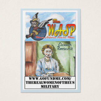 Cartão de Comércio WASP Eleanor Roosevelt