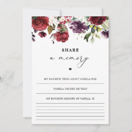 Cartão de Compartilhamento de Memória de Celebraçã