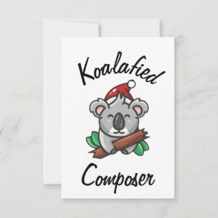 Cartão de Compositor Koalificado
