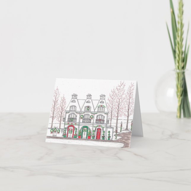 Cartão de Compras de Férias (Frente)