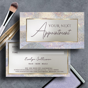 Cartão de compromisso das ondas de aquarela com br