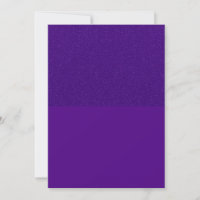 Cartão de Compromisso de Data de Casamento Roxo Pe