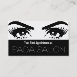 Cartão de Compromisso Spa de Beleza Salon Extensio