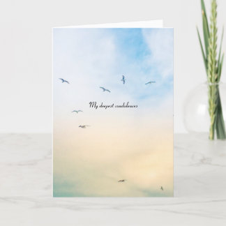 Cartão de Condolência