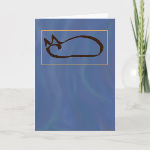 Cartão de Condolência de Perda de Gato