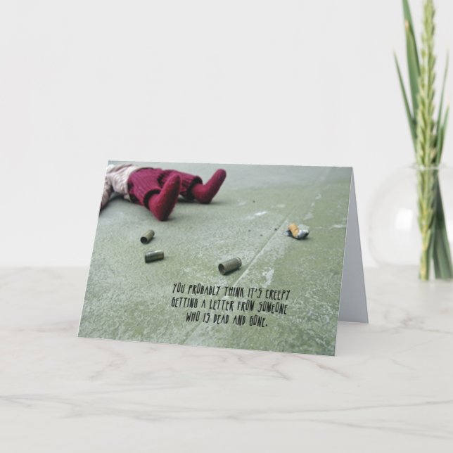 Cartão de Condolência Inverso 4 (Frente)