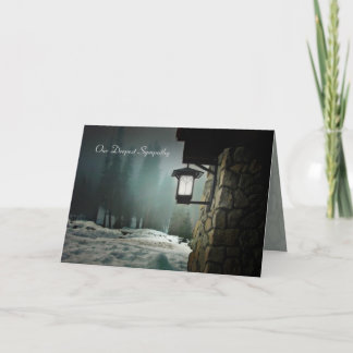 Cartão de condolências