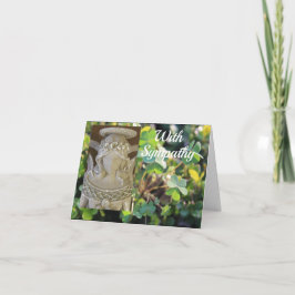 Cartão de condolências Anjo