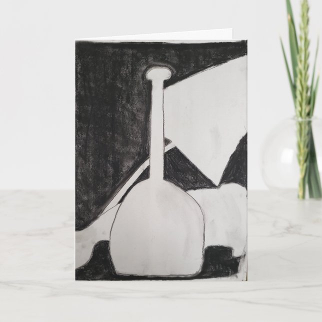 Cartão de Condolências “Até a Primavera” (Frente)