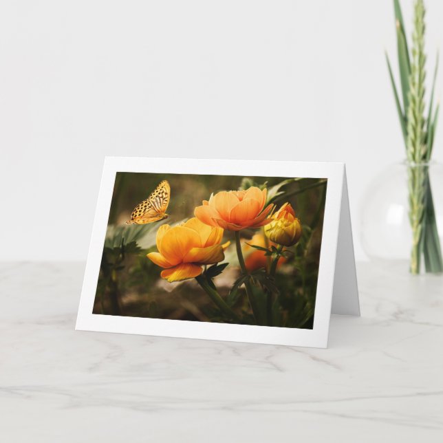 Cartão de condolências com poema de Robert Herrick (Frente)