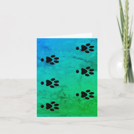 Cartão de condolências de cães por dalDesignNZ