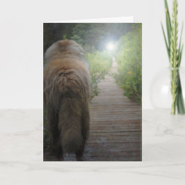 Cartão de condolências de Leonberger
