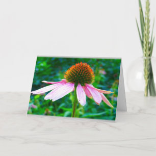 Cartão de condolências Floral de Petais Rosa