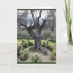 Cartão de condolências Gethsemane